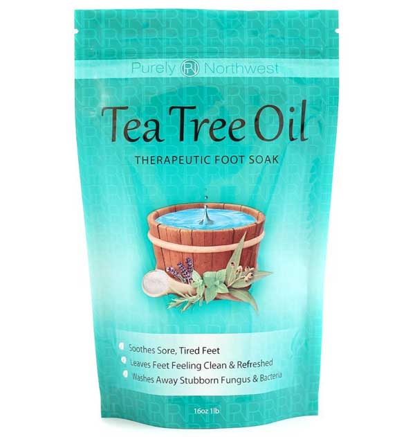 Tea Tree Oil Foot Soak With Epsom Salt